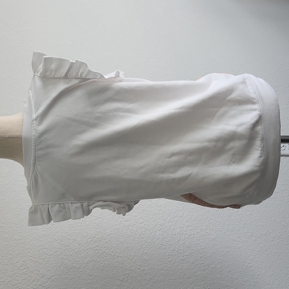 Studio by David Lerner sleeveless ruffle sweatshirt top.  Medium - Picture 2 of 7